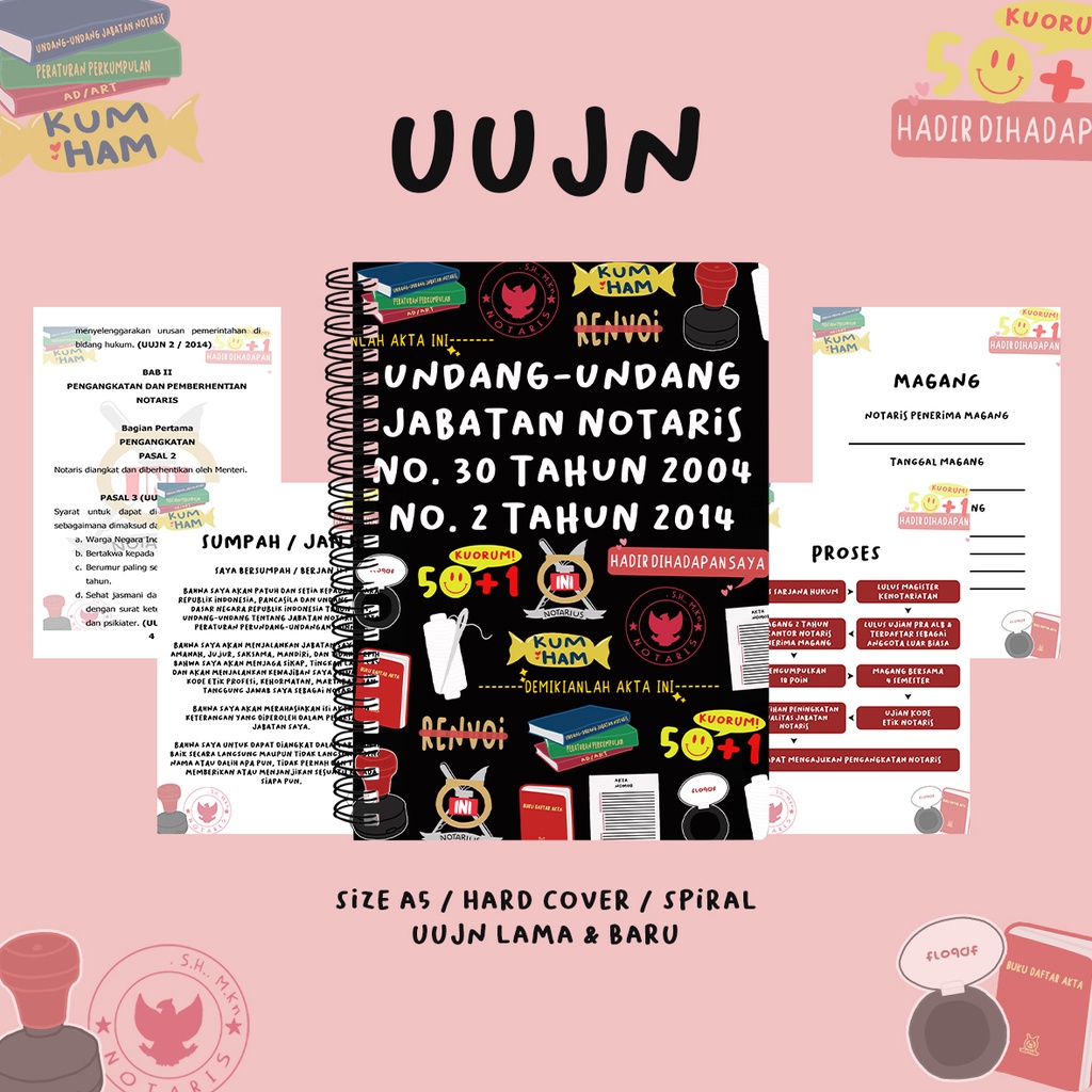 Jual UNDANG-UNDANG JABATAN NOTARIS (UUJN) | Shopee Indonesia