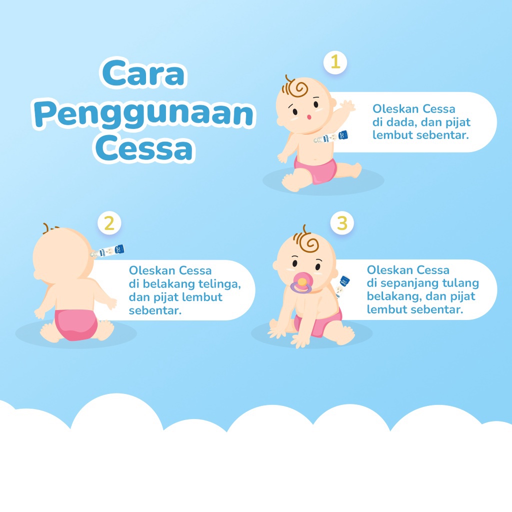 Cessa Essential Oil / Untuk Bayi Usia 0 - 8 Tahun