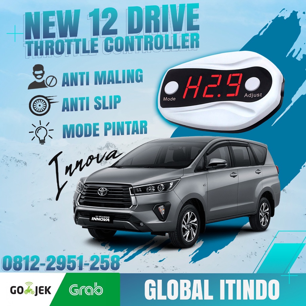 REMAP INNOVA REBORN FORTUNER VRZ NEW 12 DRIVE THROTTLE CONTROLLER