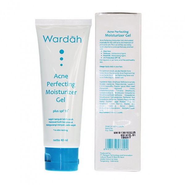 moisturizer wardah acne perfecting moisturizer gel