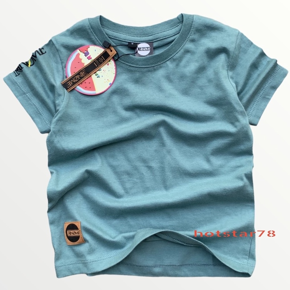 Baju Kaos Polos Distro Anak Laki Laki 1-12 Tahun Bahan Cotton 30s