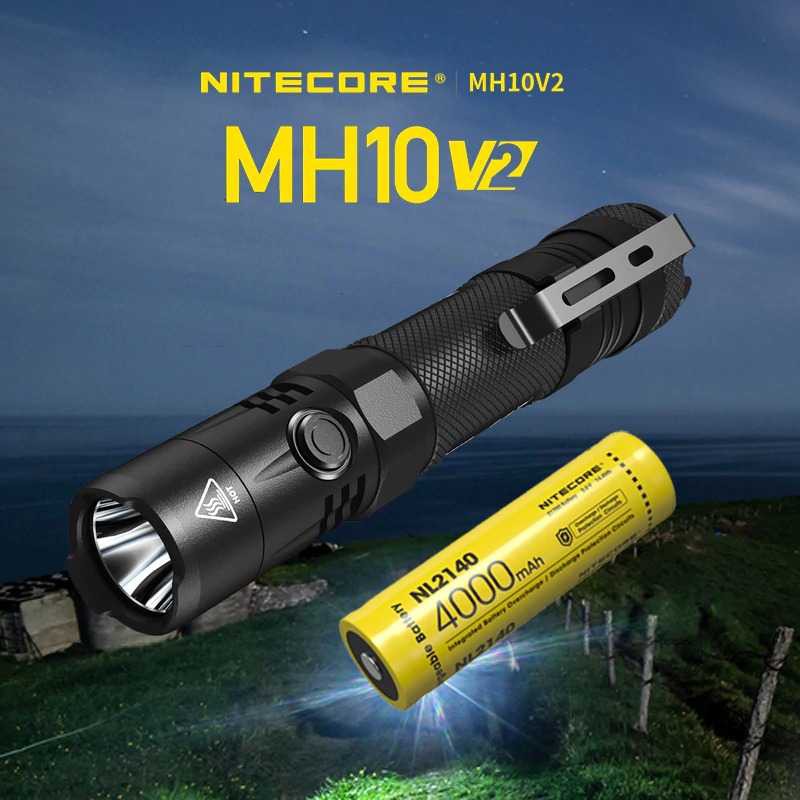 Thomgear Nitecore Mh10 V2 Senter Led Super Terang Cree Xp L2 V6 Led 1200 Lumens Probolinggo Paiton Jm