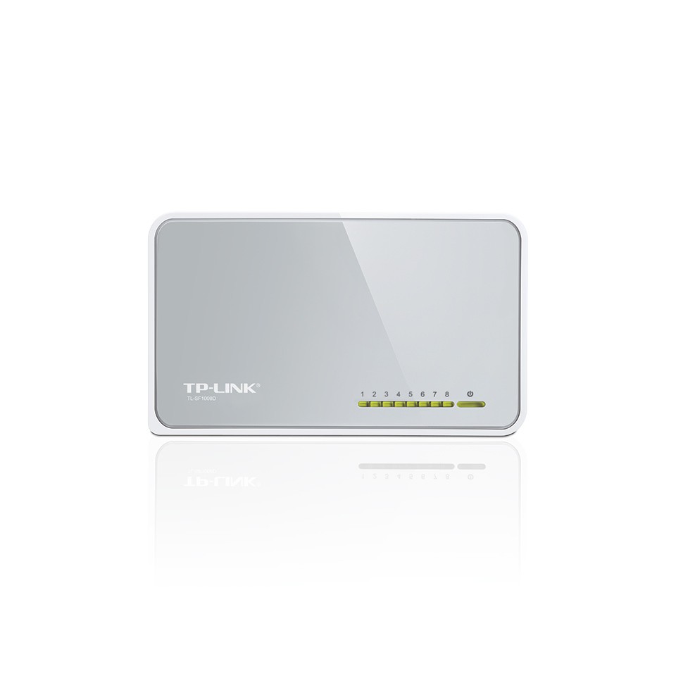 TP Link - Desktop Switch - TL - SF1008D 8 - Port 10/100Mbps