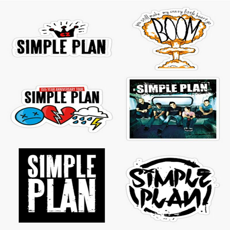 Sticker Simple Plan