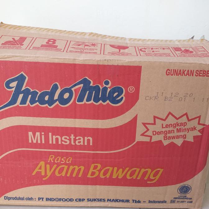 

Terlaris# Indomie Ayam Bawang 1 Dus (Via Gojek)