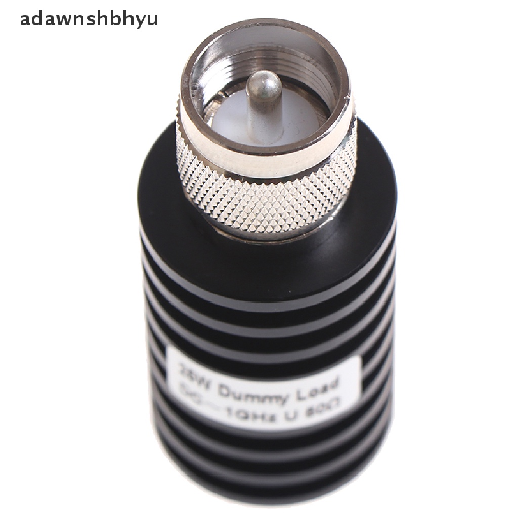 Adawnshbhyu RF Coaxial 25W U Style UHF PL259 M Male Konektor 50ohm DC-1GHz Dummy Load Plug