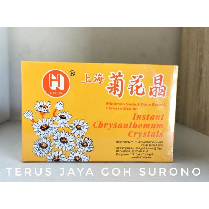 

Teh Bunga Krisan Hecos Instant Chrysanthemum Crystal