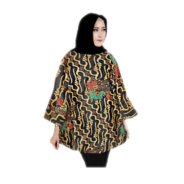 Blouse Batik Wanita I Blus Batik I Blus Kerja Wanita Batik Parang Jayanti