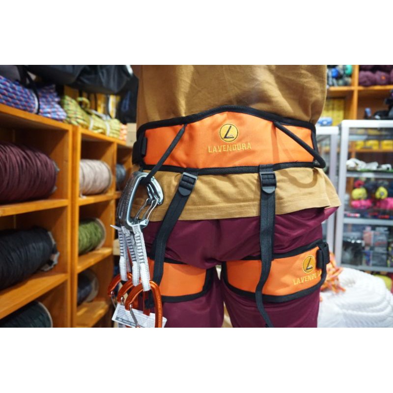 Seat harness halfbody harness lavendura caving rock climbing fullbody harness safety sar like beal 5
