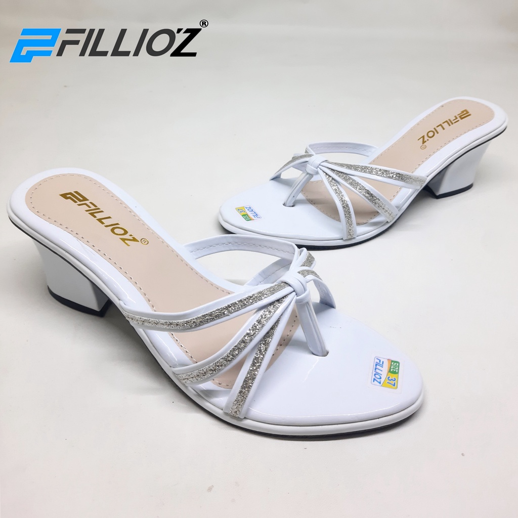 Sandal Wanita Heels Hak Tahu 5cm F-5 Terbaru Fillioz