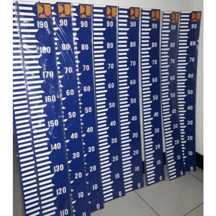 PEIL SCALE / PEIL SCHAAL - PAPAN DUGA/ALAT UKUR AIR 100 cm ORI