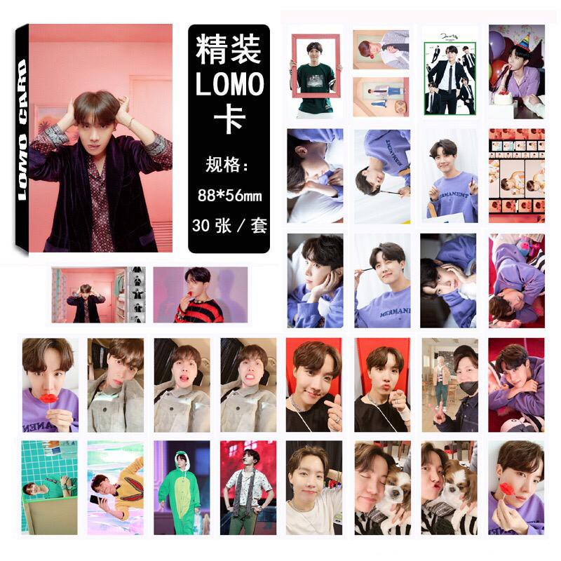 [BS] BISA COD KPOP BTS BT21 30pcs Lomo Card Photo Card Kartu Foto - KP215