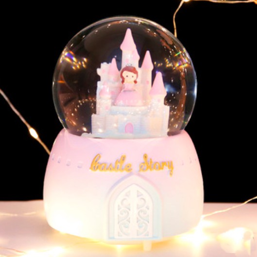 [ORGM] *80* Lampu Hias Snow Ball Frozen Doraemon Kecil