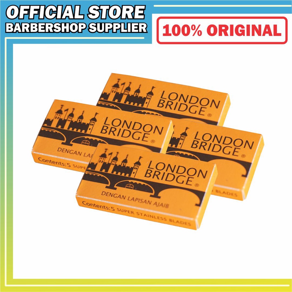Silet London Bridge isi 100 pcs Original