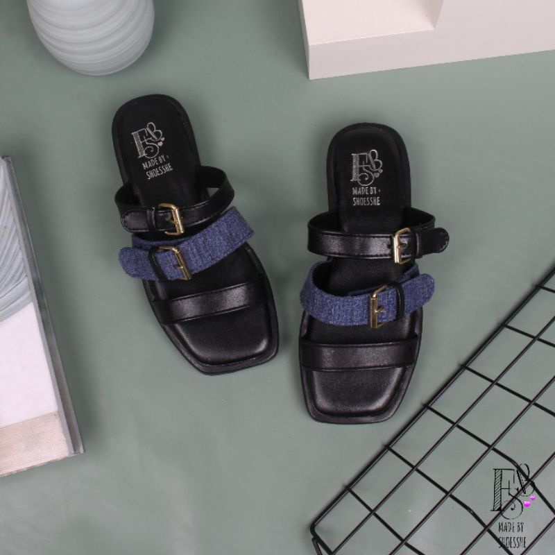 Fsb - Poppy Sendal Platform Wanita