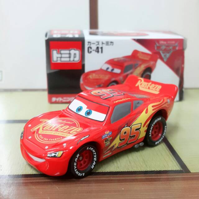 Cars Tomica C-41 Lightning McQueen (Cars 3 Standard Type) Original Japan
