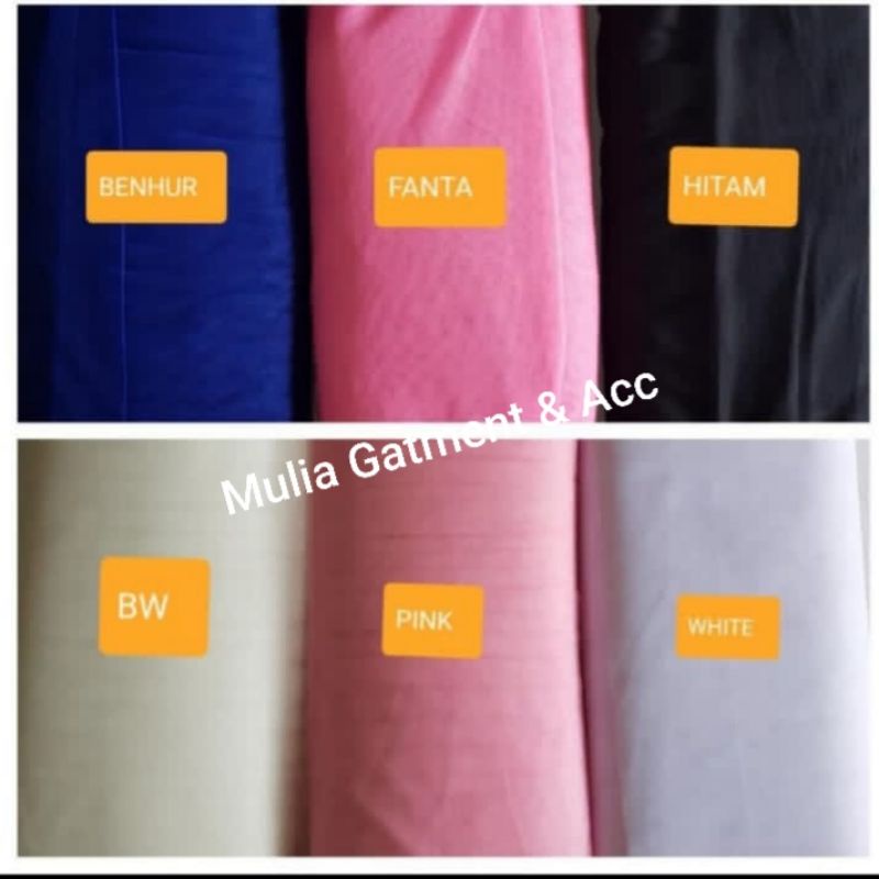 KAIN TILE LEMBUT SOFT HALUS LEBAR 130CM HARGA PER METER