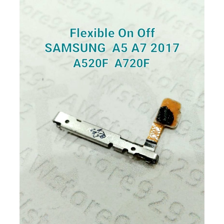 Flex Flexibel Flexible Power On Off Samsung A5 2017 A520F A7 2017 A720F