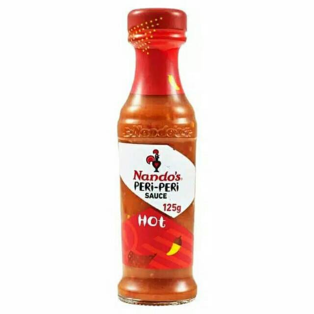 

NANDO PERI PERI SAUCE HOT 125GR NANDO'S PERI PERI
