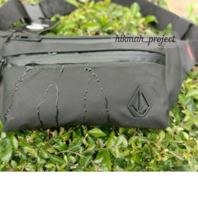 [COD] [Best Seller] Waistbag Volcom Waterproof/ Tas Pinggang Anti Air [13]