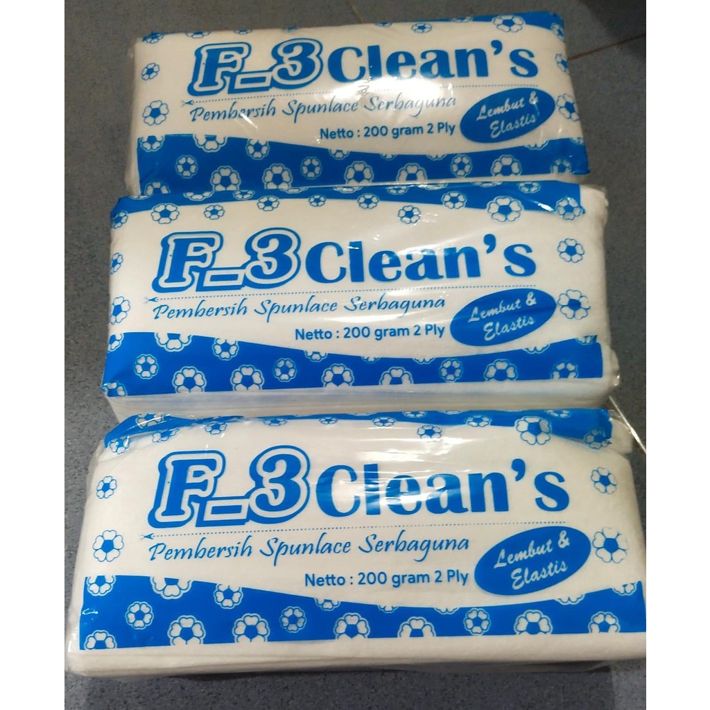 Tissu Kompor Menyerap Minyak/ Tissue F-3 CLEANS/ Tissu Serbaguna 2PLY Murah Terbaru /Tissue Magic Menyerap Minyak Lebih Cepat/ Tissu Dapur Ajaib Bisa Di cuci 5x