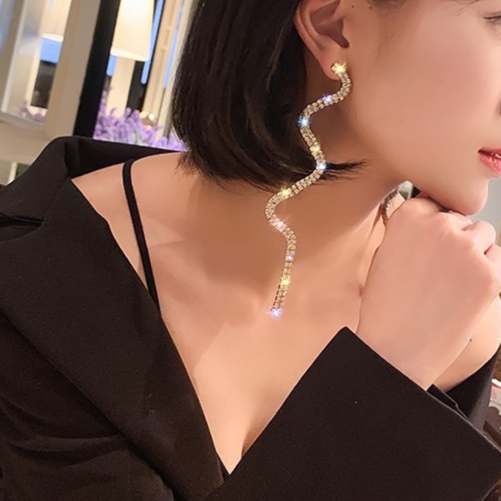 Hu Hu Hu Hu Hu Alat Bantu Pasang Kacamata♡ 1 Pasang Anting Stud Bentuk Ular Untuk Liburan