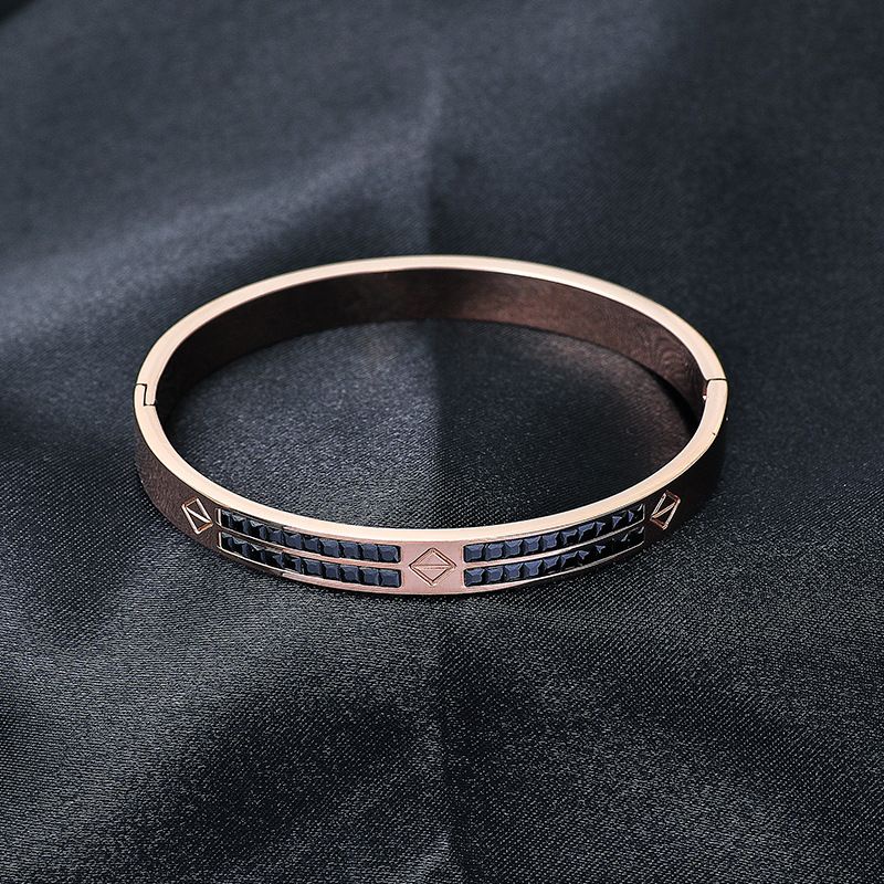 COD! gelang tangan bangle titanium variasi anti karat import