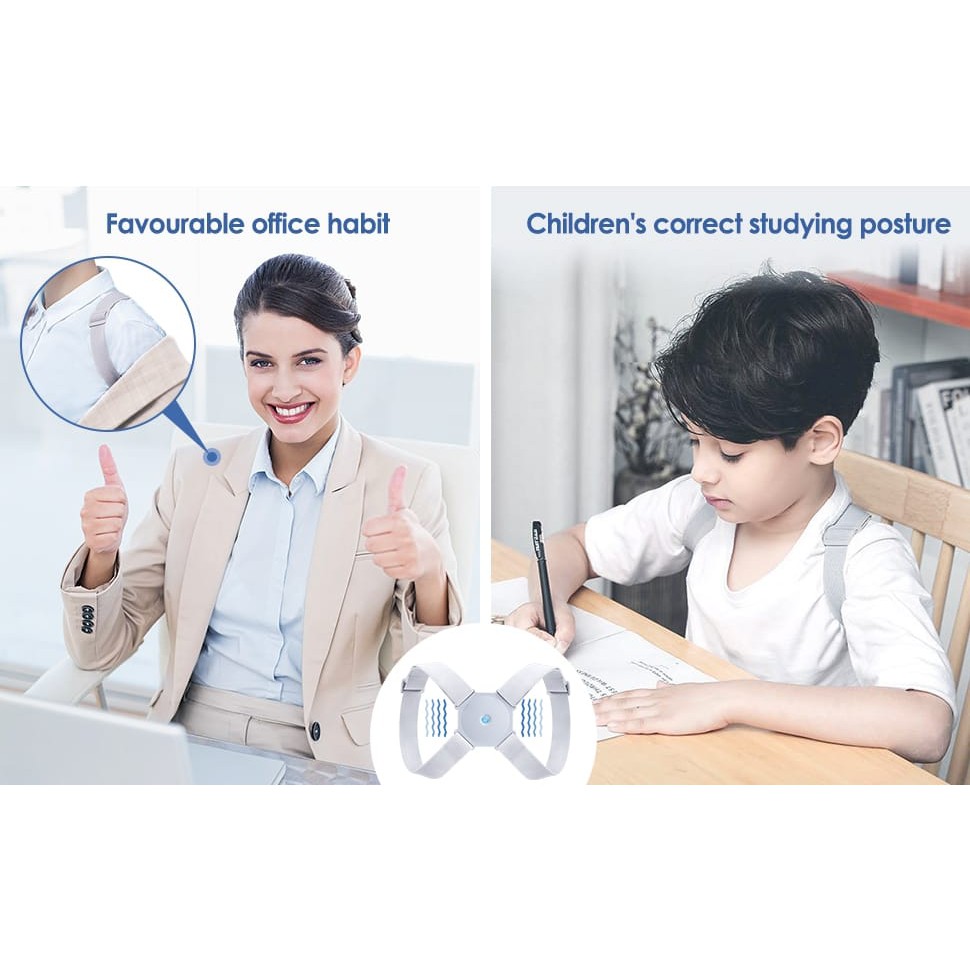 BIG SALE mrcaisen SENSOR PUNGGUNG penegak punggung bungkuk geter getar anak dewasa S002