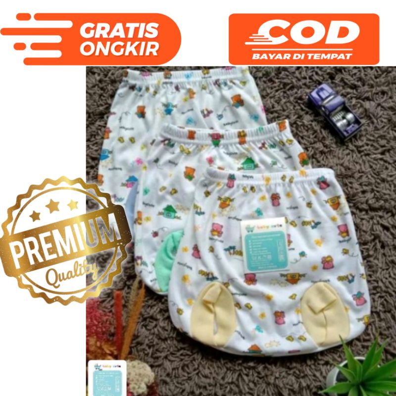 Celana Pop Bayi Motif Newborn per 3pcs SNI