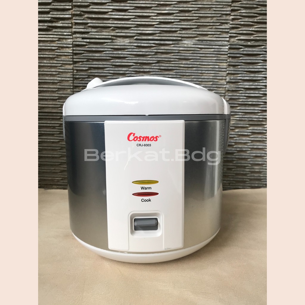 Cosmos Magic Com / rice cooker Stainless Steel 3in1 CRJ 9303 2Liter - GARANSI RESMI