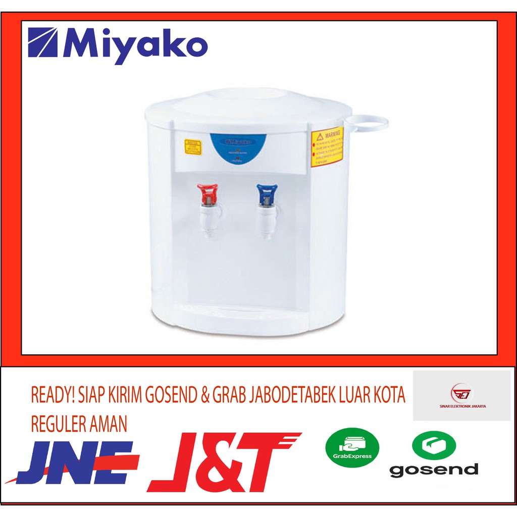 Dispenser Miyako WD186H HOT &amp; NORMAL. BARU &amp; BERGARANSI RESMI