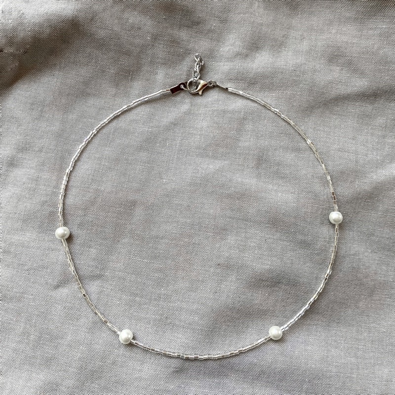 “ALEA” necklace / strapmask /conector hijab/tali masker/kalung manik/pengait masker/masker hijab