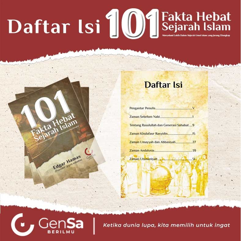 Bundling The Untold Islamic History & Buku Saku 101 Fakta Hebat Sejarah Islam-2