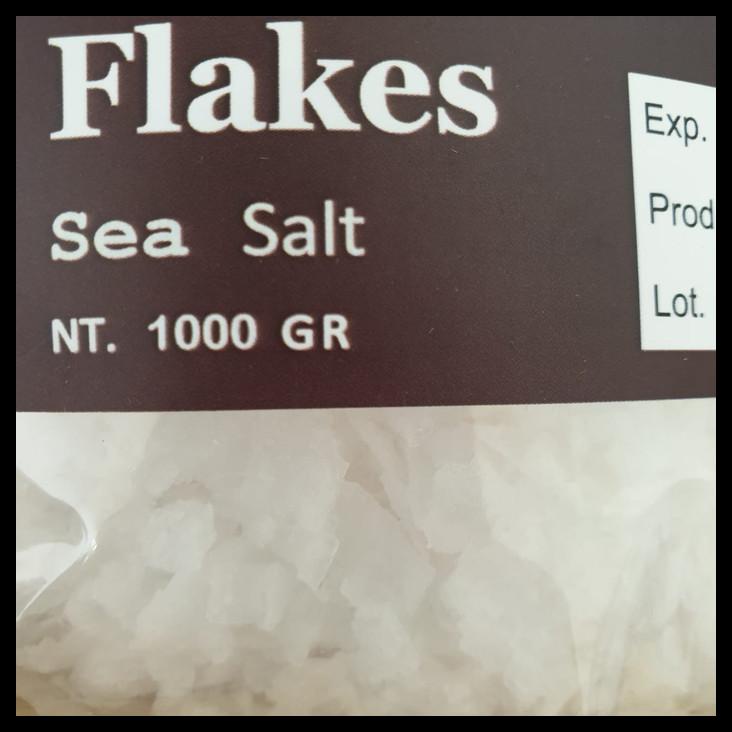 

TERBARUU!! Natural Flakes Sea Salt Garam Laut 1000 gr - Natural Bali Kulkul TERBARU
