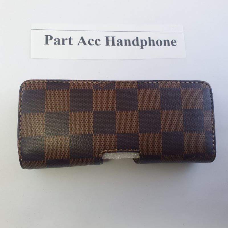 leather case lc wadah dompet hp nokia e90