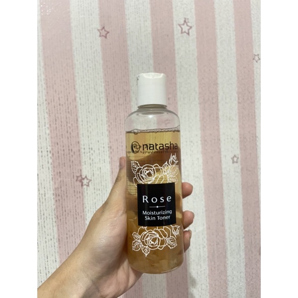 Preloved natasha rose moisturizing skin toner + cream