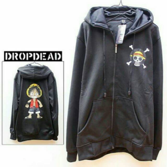 Jaket anime one piece D luffy Boy