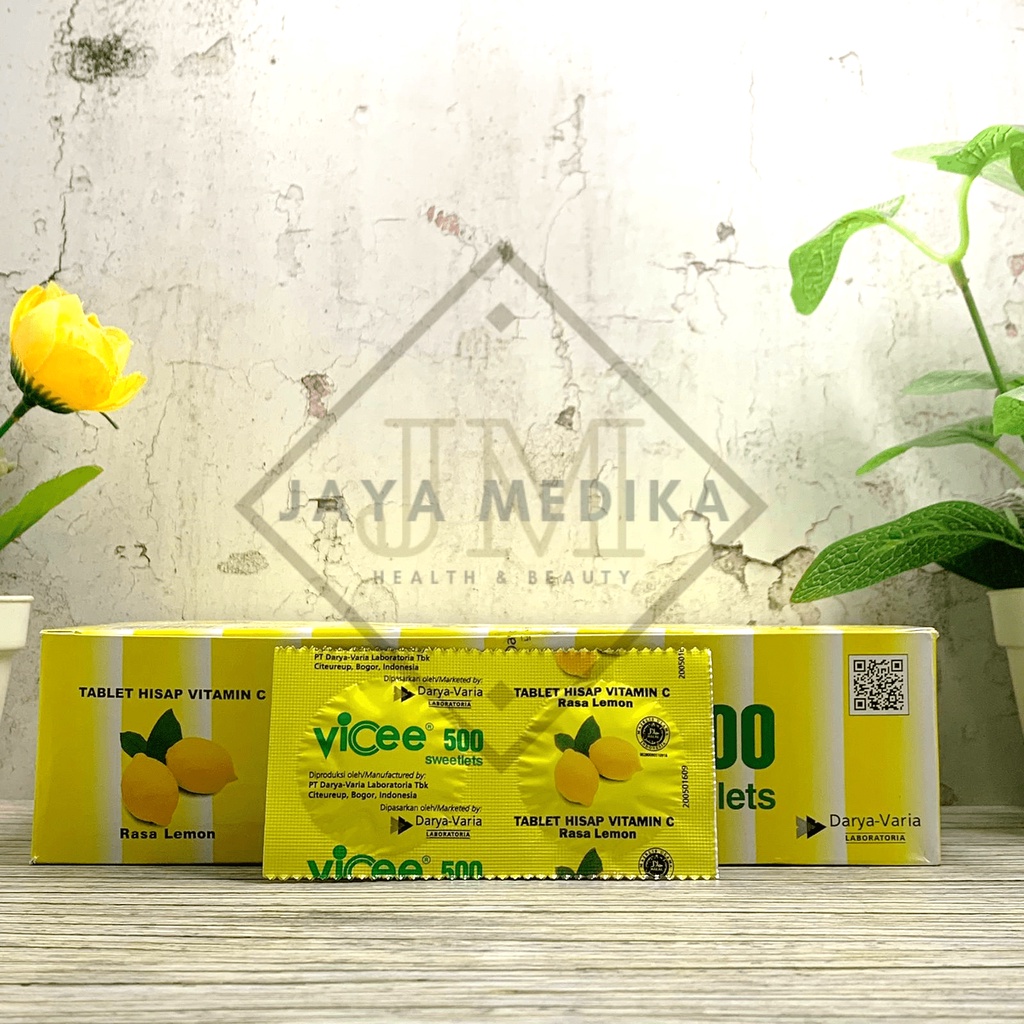 Vicee 500 Sweetlests Rasa Lemon Tablet Hisap