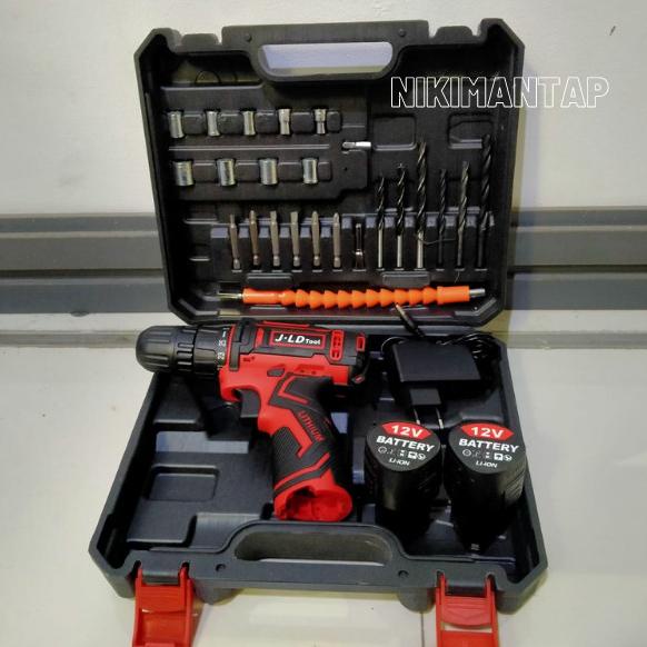 cordless drill / bor cas / mesin bor cas / bor tangan / bor 12v JDL