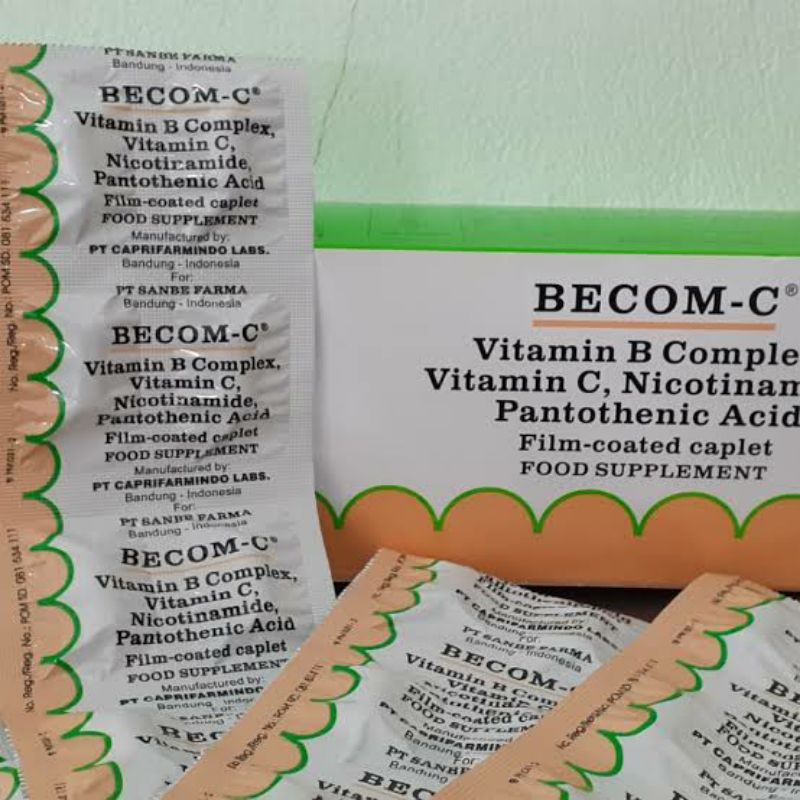 Jual Becom C Multivitamin Strip Shopee Indonesia