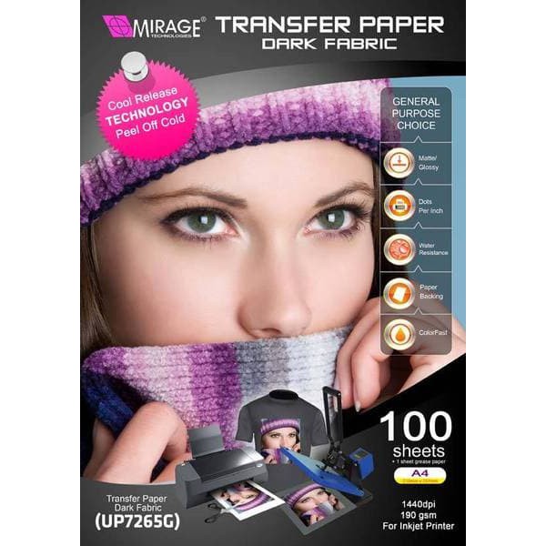 

Jual Mirage Dark T-Shirt Transfer Paper isi 10lbr Eksklusif