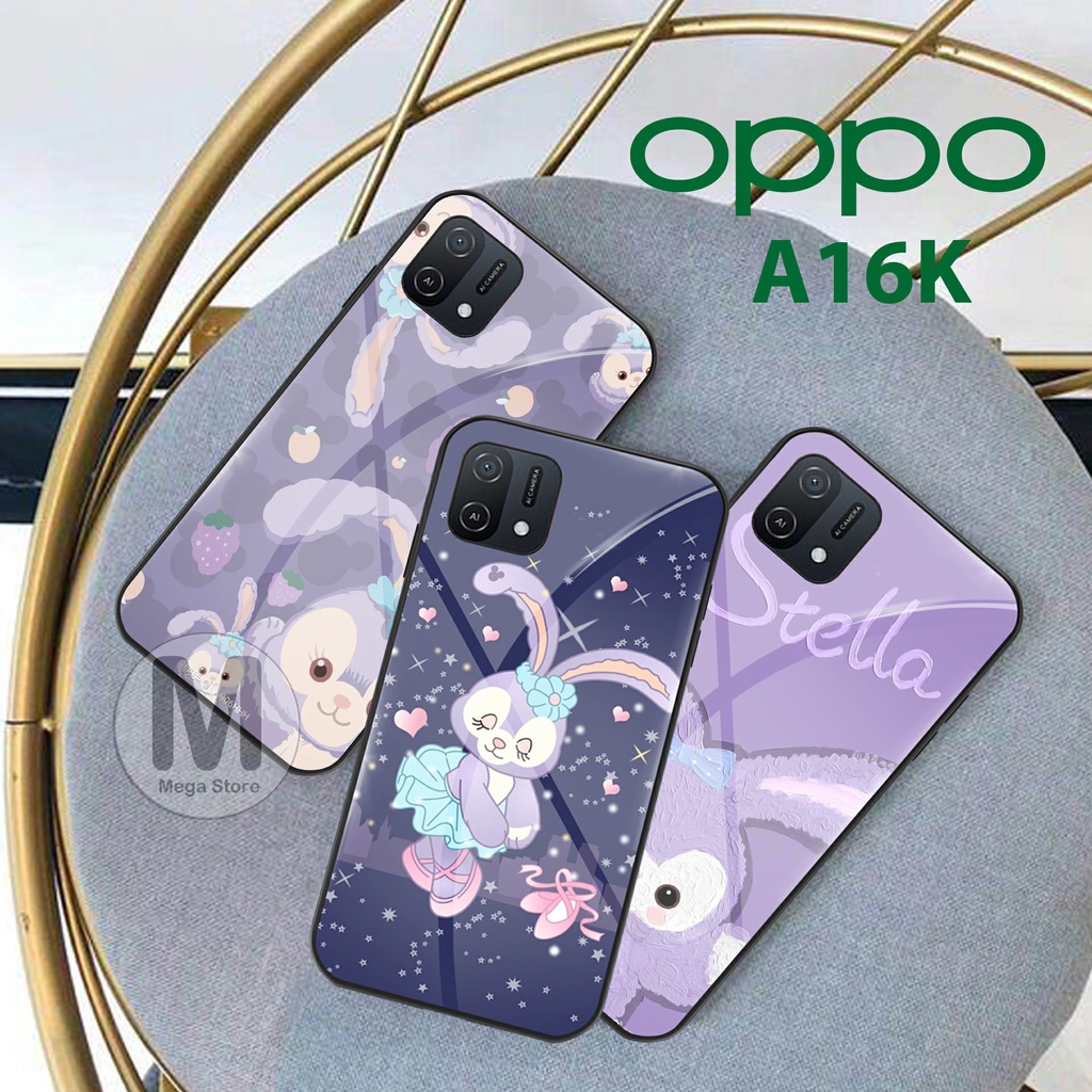 OPPO A16K [ MG-165 ] Softcase Kaca OPPO A16K Case Hp OPPO A16K Casing Hp OPPO A16K Softcase OPPO A16