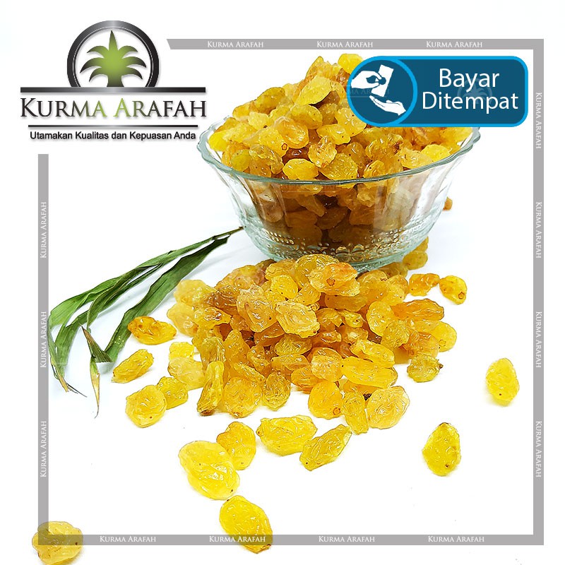 Kismis Mutiara 500 gr / Kismis Manis / Oleh -Oleh Haji dan Umroh