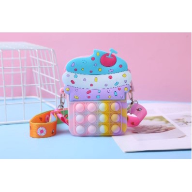 TAS POP IT UNICORN / TAS POP IT ANAK SELEMPANG / TAS POP IT PREMIUM MURAH