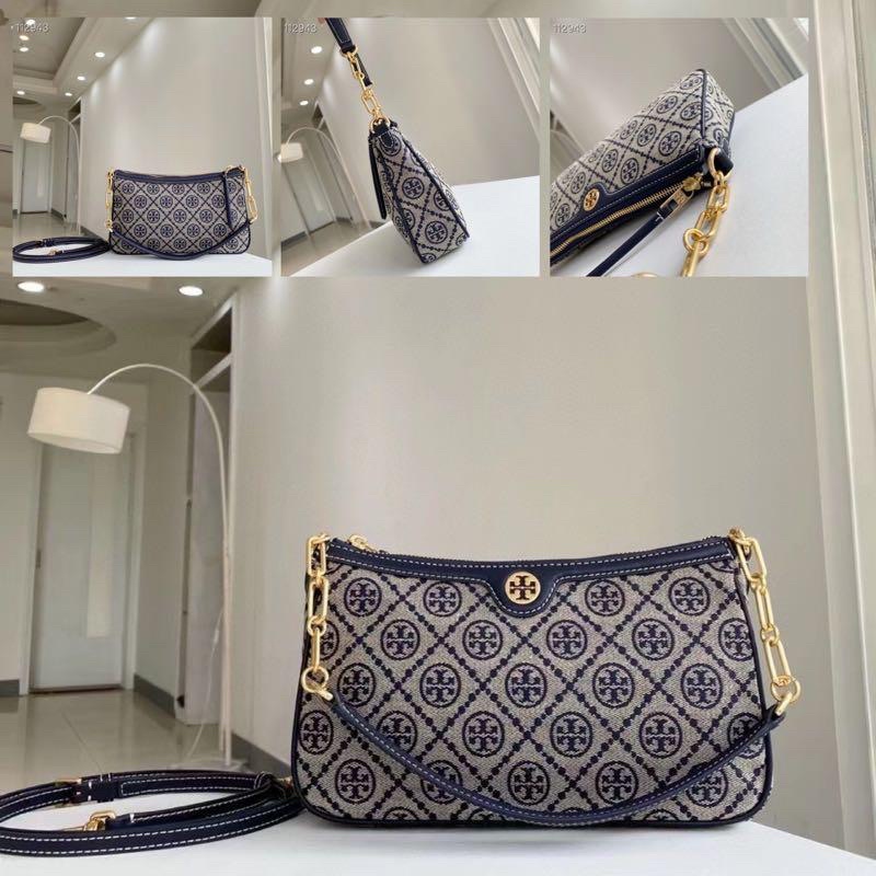 Authentic Tory Burch Original TB 85137 Monogram Shoulder Bag