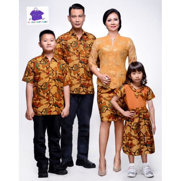 BATIK COUPLE KELUARGA ROK N BLUS ROSITA