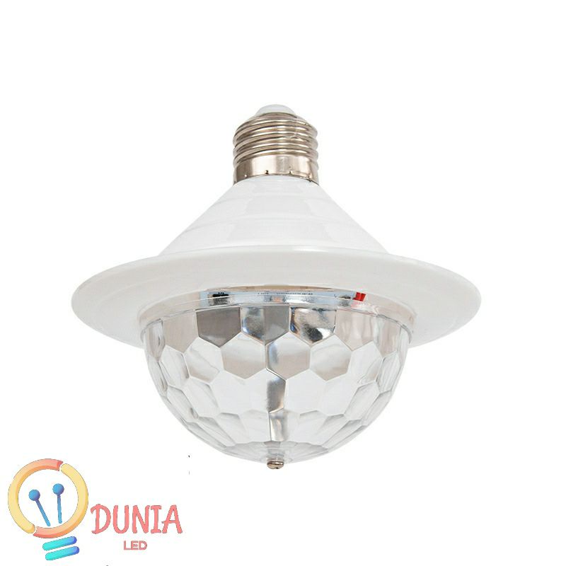 Lampu Disko LED RO-3 Rotating full colour fitting