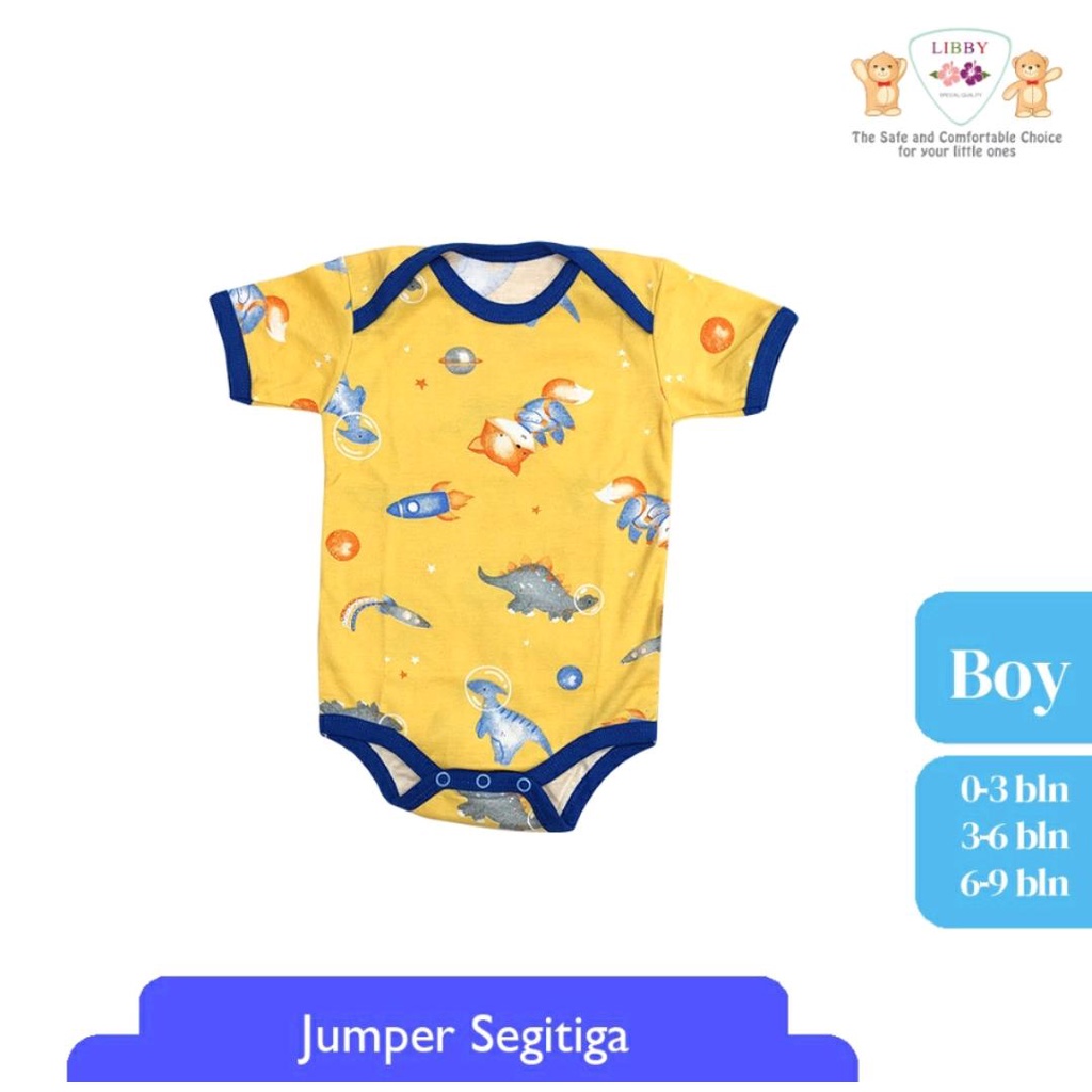 LIBBY JUMPER BAYI PREMIUM SEGITIGA DAN SEGIEMPAT / JUMPER BAYI