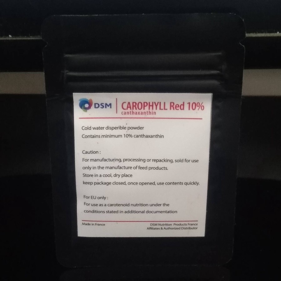 CAROPHYLL 10 % NETTO 5GRAM DSM MADE IN FRANCE - RED