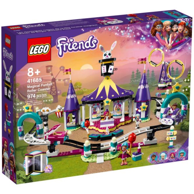 Lego Friends 41685 Magical Funfair Roller Coaster